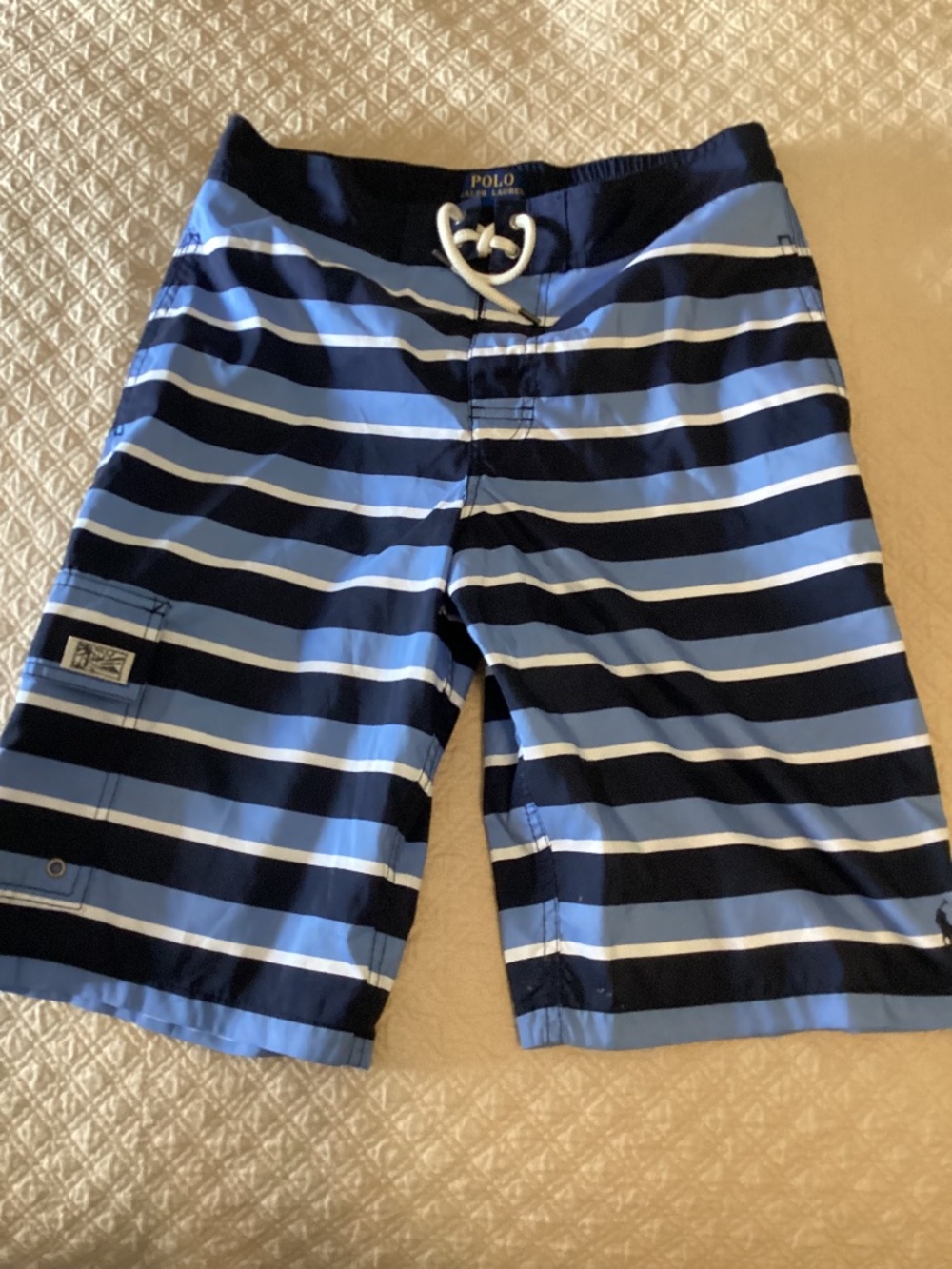 Polo Ralph Lauren boys size 14/16 swim board shorts